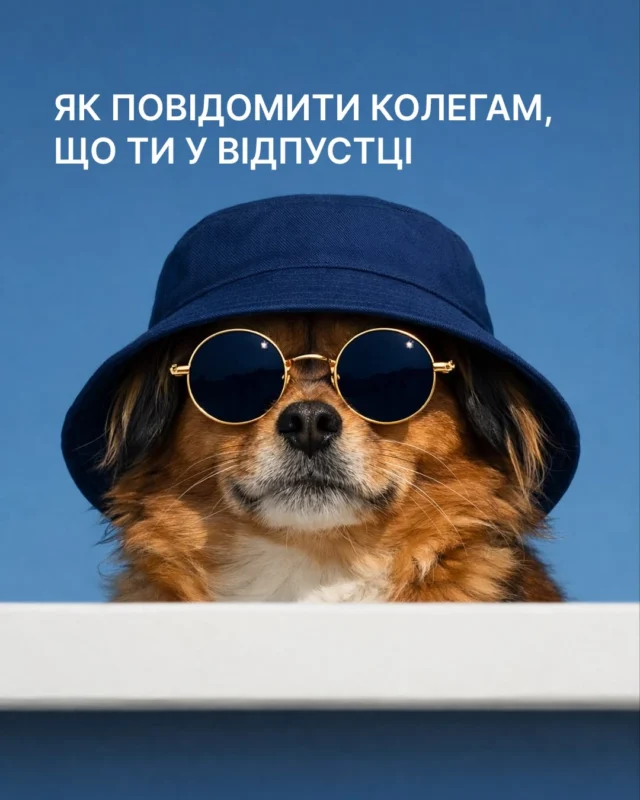 Якщо ви теж так повідомляєте колегам про відпустку - ми вас розуміємо 😄